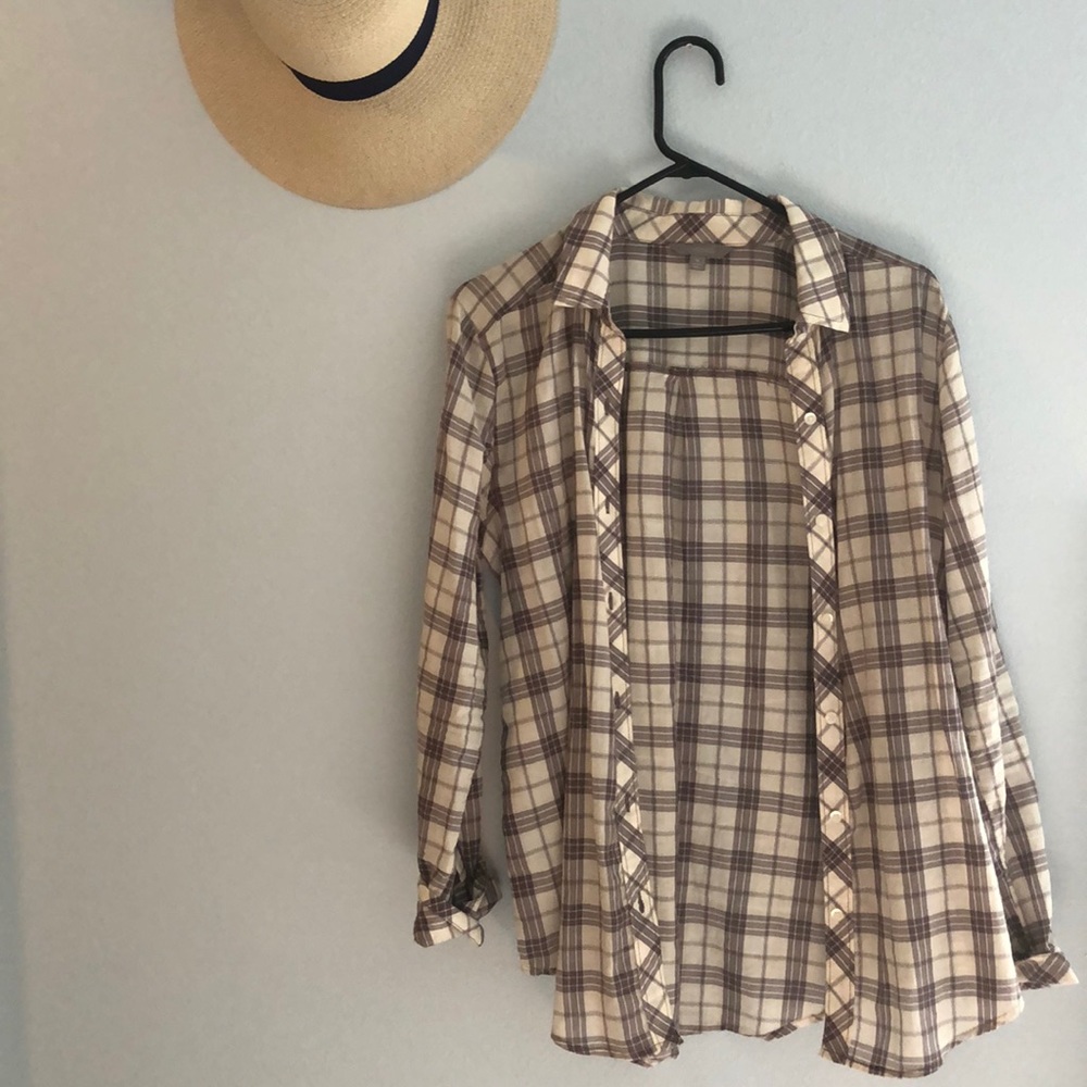 Rubbish button up/flannel